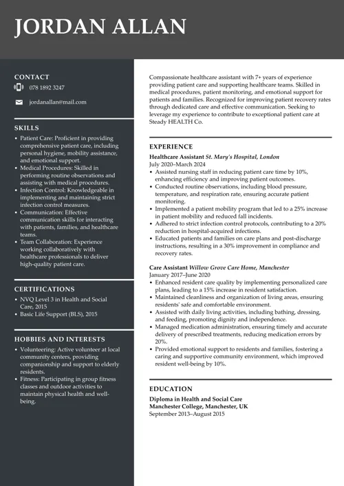 Exemplu de CV prietenos cu ATS