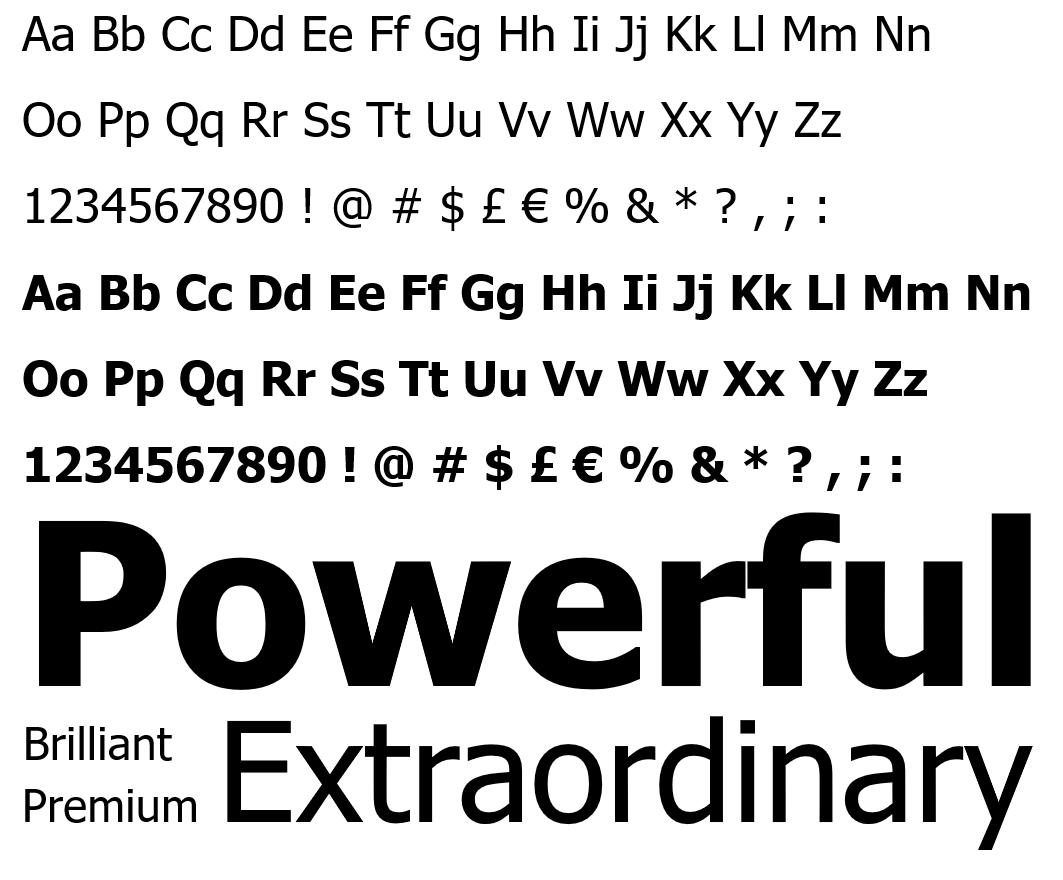 Fontul Tahoma