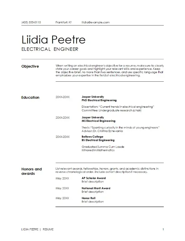 model de CV pentru Word