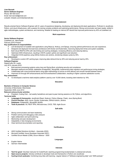 abilități tehnice pentru CV